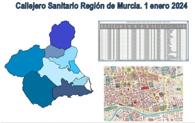 Salud renueva el callejero sanitario regional con información actualizada de los 45 municipios - 1, Foto 1