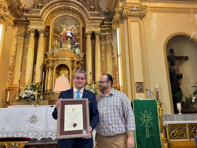 La Campana de Auroros de Nuestra Señora del Rosario de Rincón de Seca nombra al concejal Jesús Pacheco como hermano de honor - 1, Foto 1