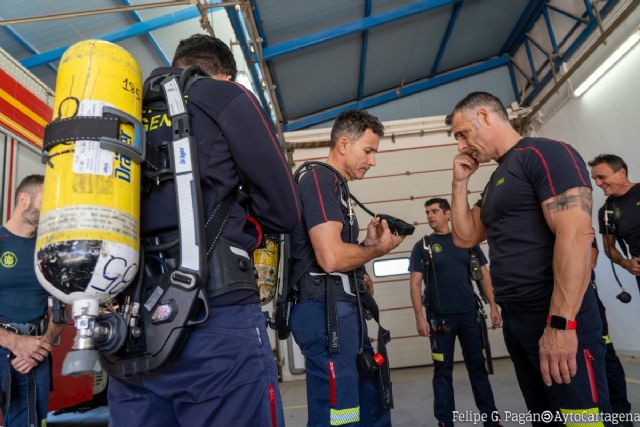 Bomberos de Cartagena estrenan 60 equipos de protección respiratoria - 1, Foto 1