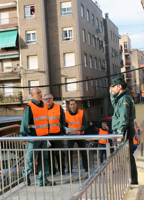 La Guardia Civil realiza un simulacro de evacuación en el acuartelamiento de Vistalegre(Murcia) - 2, Foto 2