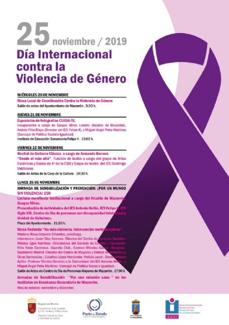 Mazarrón se une 'por un mundo sin violencia' para luchar 'contra la violencia de género' - 2, Foto 2