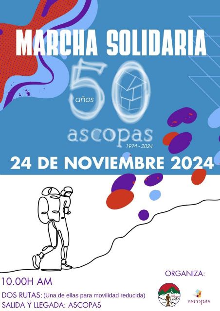 Marcha Solidaria 50 Años ASCOPAS - 1, Foto 1