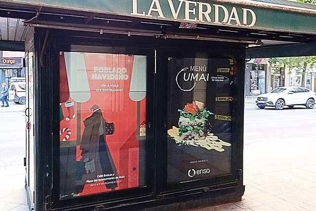 El Poblado Navideño de Mula se promociona en grandes ciudades y centros comerciales - 1, Foto 1