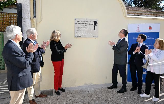 Murcia rinde homenaje a Francisco Salzillo con la colocación de una placa conmemorativa - 1, Foto 1