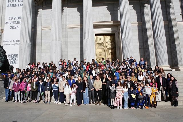 140 niños y niñas defienden los derechos de la infancia en el Congreso de los Diputados - 1, Foto 1