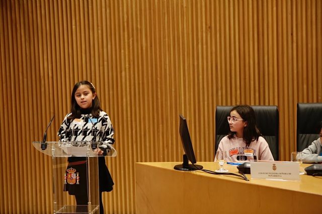 140 niños y niñas defienden los derechos de la infancia en el Congreso de los Diputados - 3, Foto 3