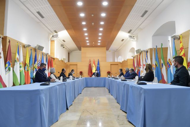 El Presidente de la CARM ha recibido esta mañana a la ejecutiva de COAG-IR - 1, Foto 1