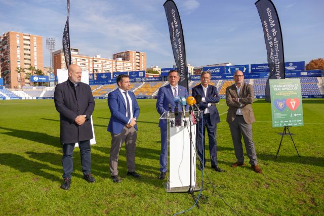 Real Murcia y UCAM Murcia repiten derbi a beneficio de Cáritas - 1, Foto 1