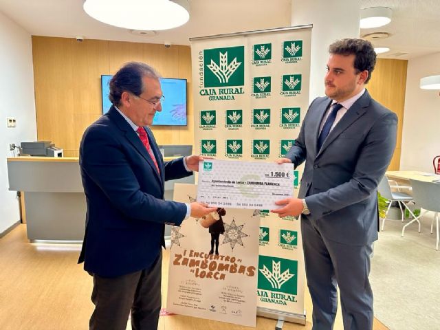 La Fundación Caja Rural de Granada dona 1.500 euros dirigidos a la realización de actividades culturales en Lorca esta Navidad - 2, Foto 2