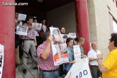 CCOO se concentra ante el Palacio de Justicia de Totana - 9