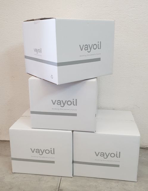 Vayoil textil utiliza cajas de carton 100% reciclado y reciclable  para el envio de su productos - 2, Foto 2