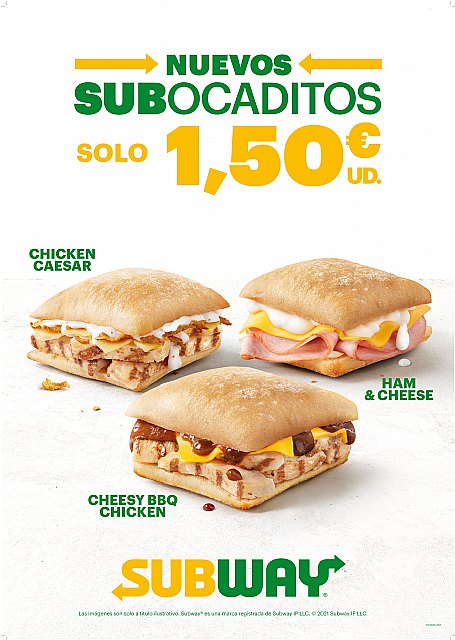 Subway lanza los `subocaditos´, sus nuevas minidelicias para disfrutar en cualquier ocasión - 1, Foto 1