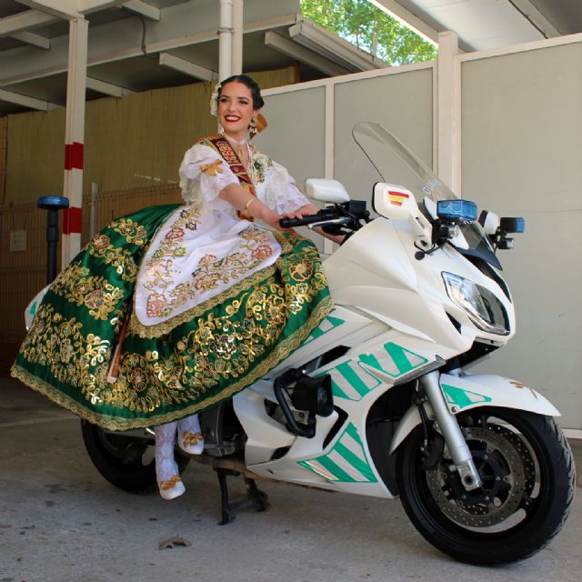 La Reina de la Huerta 2022 y sus damas de honor visitan las instalaciones de la Guardia Civil de Murcia - 1, Foto 1