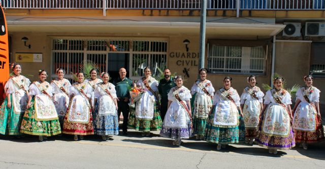 La Reina de la Huerta 2022 y sus damas de honor visitan las instalaciones de la Guardia Civil de Murcia - 4, Foto 4