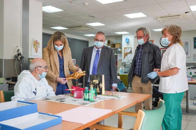 Conchita visita la residencia de mayores Obispo Javier Azagra en la que viven un centenar de personas - 2, Foto 2