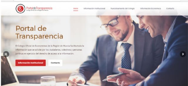 Los economistas han abierto su Portal de Transparencia que establece una relación abierta y participativa con la ciudadanía en general - 1, Foto 1