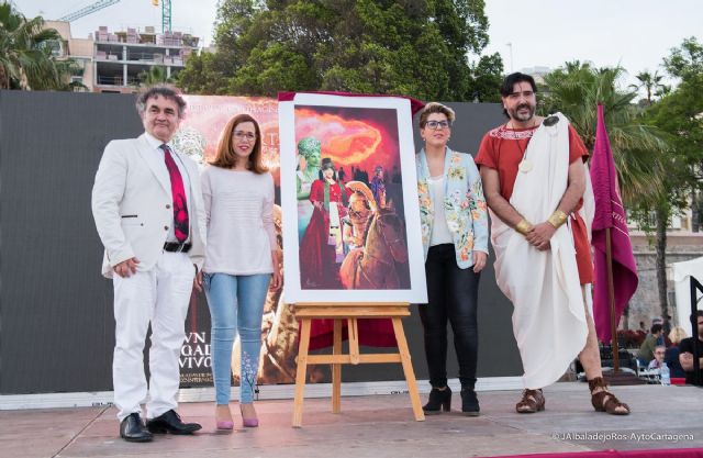 Una obra de Javier Lorente anunciará las Fiestas de Carthagineses y Romanos 2018 - 1, Foto 1