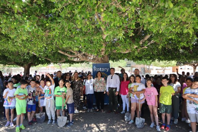 Rotary colabora con la plantación de pinos en centros escolares de San Pedro del Pinatar - 2, Foto 2