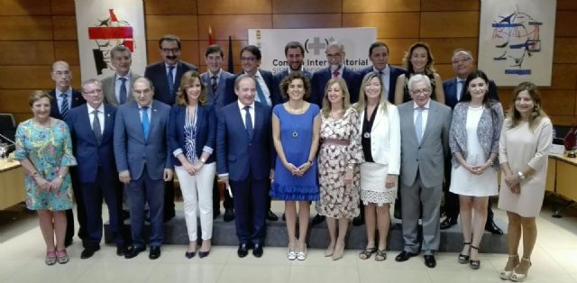 El consejero de Salud, Manuel Villegas, participó hoy en el Pleno del Consejo Interterritorial de Salud del Sistema Nacional de Salud - 1, Foto 1