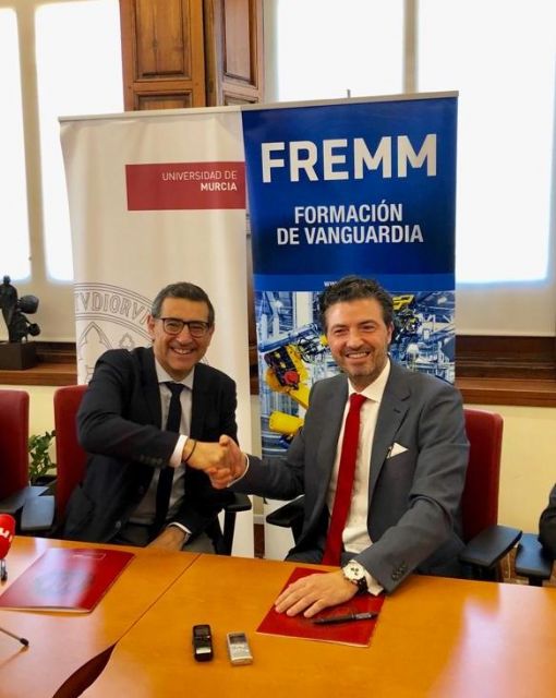 La Universidad de Murcia y FREMM acuerdan impulsar la formación y el empleo - 1, Foto 1