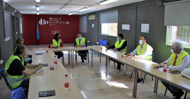 La consejera de Empleo de la Región de Murcia visita el Centro de Formación de la Fundación Laboral de la Construcción en Alhama - 2, Foto 2