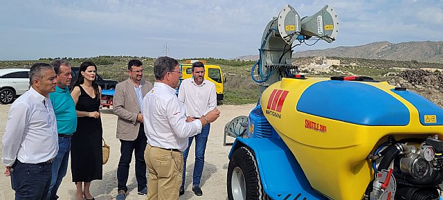 Rubio y Luengo supervisan las últimas innovaciones en tratamientos fitosanitarios en El Ciruelo - 1, Foto 1