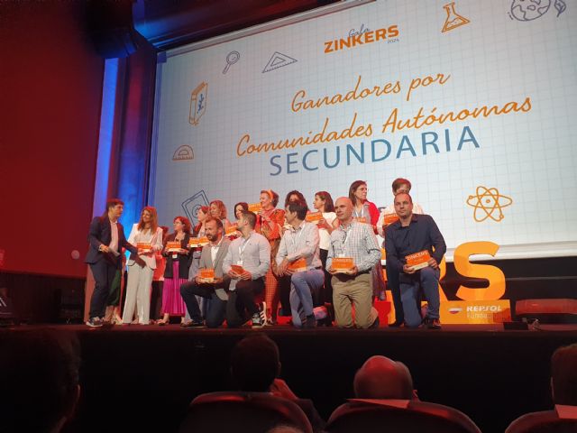 El CEIP Carthago de Cartagena y el Colegio Nuestra Señora del Carmen de La Unión, ganadores de los Premios Zinkers de la Fundación Repsol - 2, Foto 2