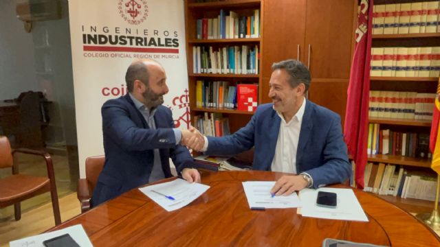 La Sociedad de Capital Riesgo Murcia Emprende y el Colegio de Ingenieros Industriales firman un Acuerdo de Colaboración - 1, Foto 1