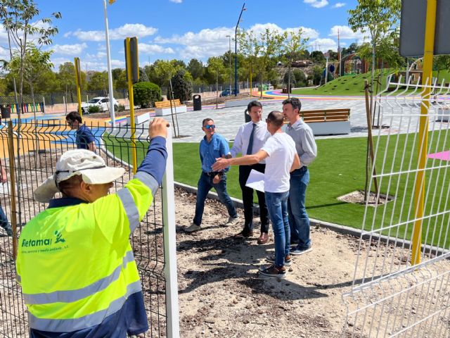 Comienzan las obras del vallado perimetral del parque municipal La pandilla de Drilo, que mejorará su seguridad - 1, Foto 1