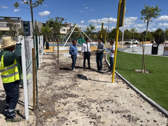 Comienzan las obras del vallado perimetral del parque municipal La pandilla de Drilo, que mejorará su seguridad - 2, Foto 2