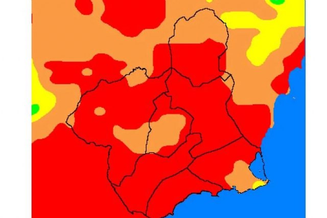 Riesgo extremo de incendio forestal en Cieza - 1, Foto 1