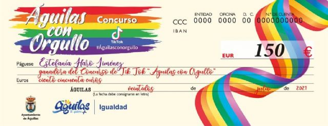 Mañana jueves se entregarán los premios a las ganadoras del concurso de Tik Tok Águilas con orgullo - 1, Foto 1