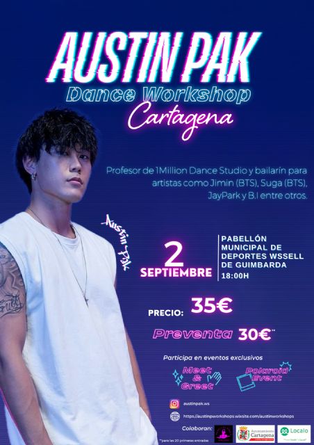 Baila al ritmo del K-pop con el famoso coreógrafo Austin Pak en Cartagena - 1, Foto 1