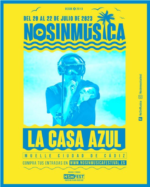 El pop electrónico de La Casa Azul y la música pop de raíz de LA M.O.D.A. mañana a orillas del mar en el NOSINMÚSICA de Cádiz - 1, Foto 1