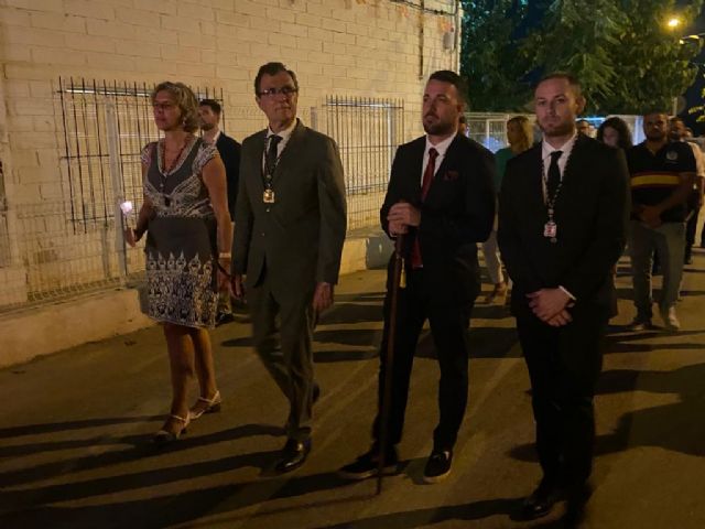 El alcalde de Murcia asiste a la procesión en honor a Santa María Reina en Casas Blancas - 3, Foto 3