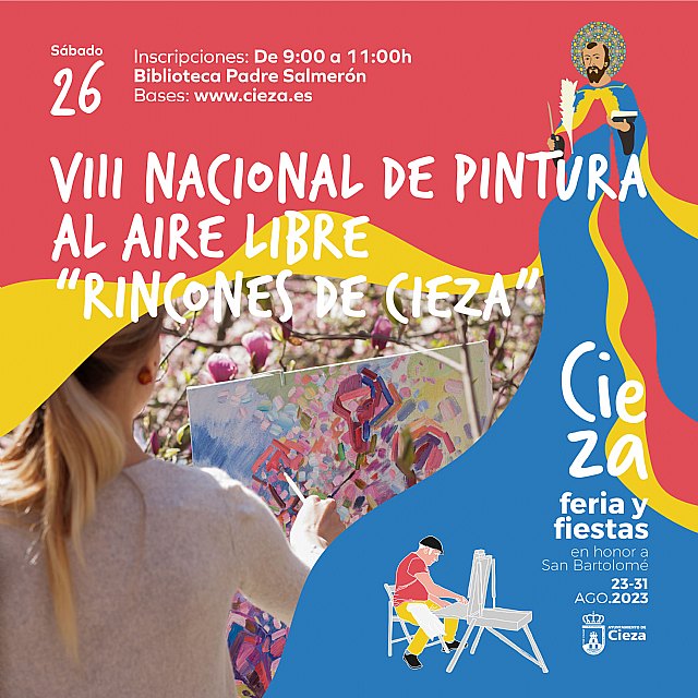 Publicadas las bases del VIII Concurso Nacional de Pintura al Aire Libre Rincones de Cieza - 1, Foto 1