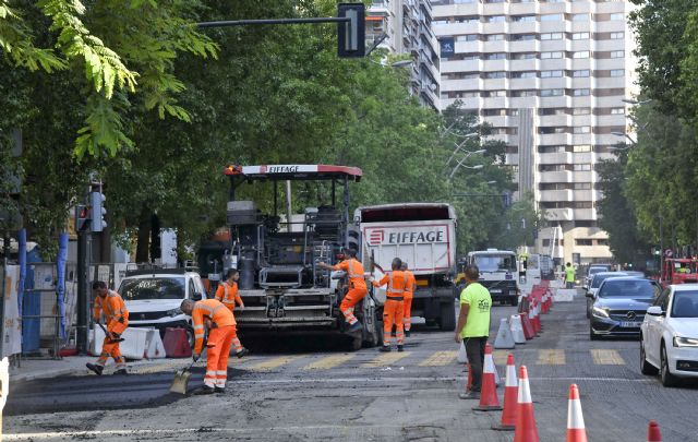 El Ayuntamiento inicia el aglomerado de 32.000 metros cuadrados de calles y avenidas para que Murcia vuelva a la normalidad de cara a la Feria - 2, Foto 2