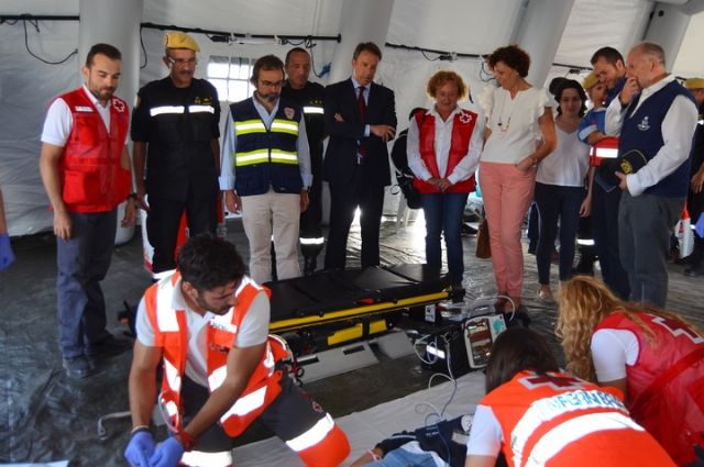 Lorca acoge un simulacro de respuesta ante una gran emergencia en el que han participado cerca de un millar de personas de diversas organizaciones - 1, Foto 1