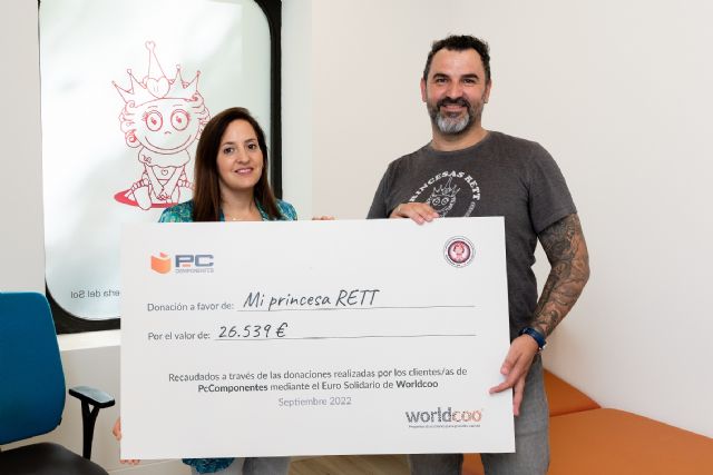 PcComponentes recauda más de 26.000 euros para colaborar con la labor solidaria de la ONG Mi Princesa Rett - 1, Foto 1