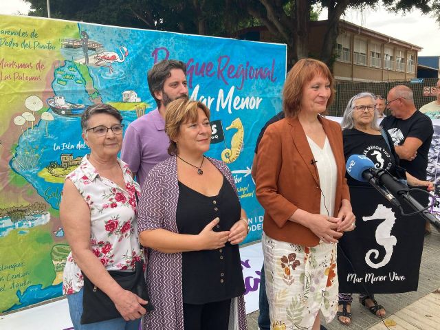 María Marín: No se entendería que el PP vete en la Asamblea el Parque Regional, mientras que el Senado sí apuesta por proteger el Mar Menor - 1, Foto 1