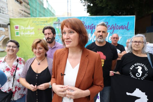 María Marín: No se entendería que el PP vete en la Asamblea el Parque Regional, mientras que el Senado sí apuesta por proteger el Mar Menor - 2, Foto 2