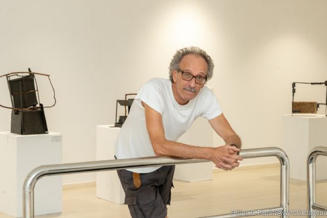 Una exposición de esculturas muestra el universo de Andrés Rosique en la sala Domus del Pórtico de Cartagena - 1, Foto 1