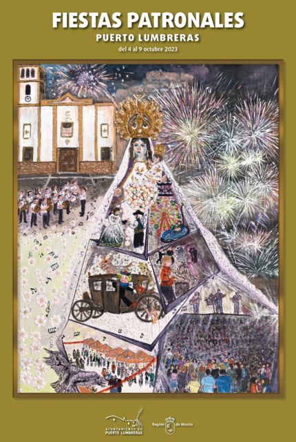 La artista lumbrerense Ana María Romera, autora del cartel de las Fiestas Patronales 2023 - 1, Foto 1