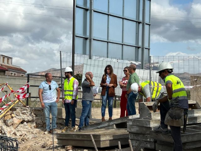 Avanzan a buen ritmo las obras del nuevo puente de El Raal - 1, Foto 1