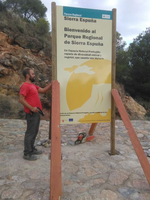 Mejoran la señalización del Parque Regional de Sierra Espuña y el Paisaje Protegido de los Barrancos de Gebas - 1, Foto 1