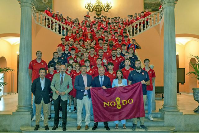 Ayuntamiento de Sevilla . El alcalde de Sevilla recibe el Club de Balonmano Proin Triana - 3, Foto 3