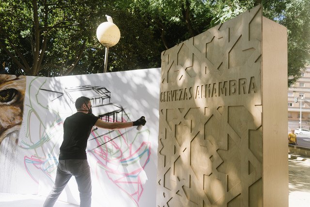 El arte urbano protagonizó el primer Murcia Se Expresa de la temporada en el Jardín del Malecón - 1, Foto 1