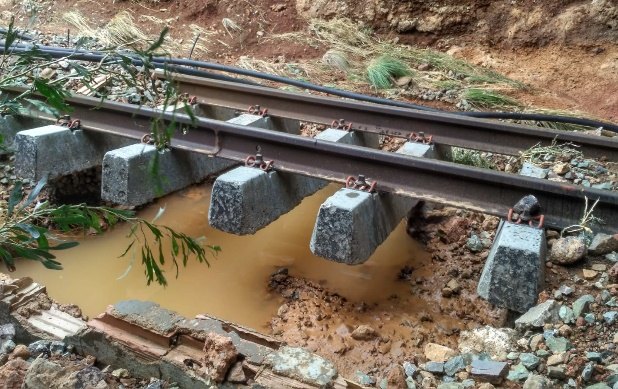 Adif restablecerá mañana martes el tráfico ferroviario en el tramo de la red de ancho métrico El Estrecho-Los Nietos - 1, Foto 1