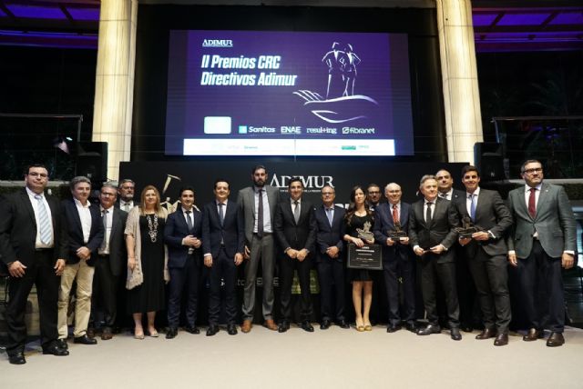 ADIMUR premia a los mejores directivos murcianos del año 2023 en sus II Premios CRC Directivos ADIMUR - 1, Foto 1