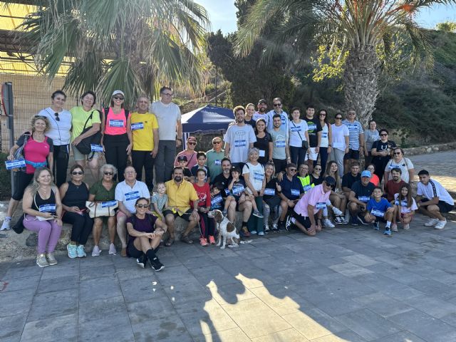 La Marcha Solidaria de NNGG Águilas a beneficio de la Asociación Alzheimer bate récord en participación - 1, Foto 1